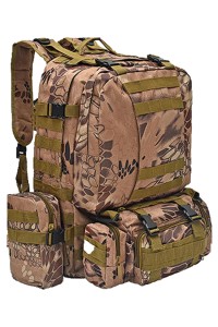 SKFAK021 Online Order Camo Shoulder First Aid Kit Outdoor Travel Cross-country Climbing Adventure Limit Ride Design Waterproof Shoulder First Aid Kit Multi-adjustment Buckle First Aid Kit Supplier detail view-6